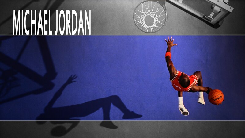 Michael Jordan dunking