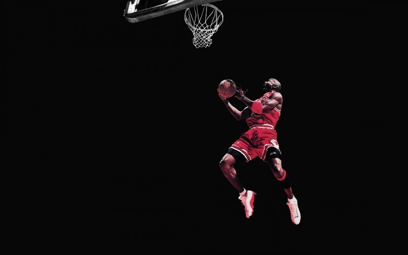 Michael Jordan dunking