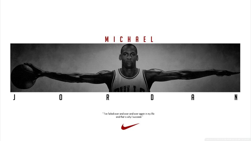 Michael Jordan Holding Basketball — Black
