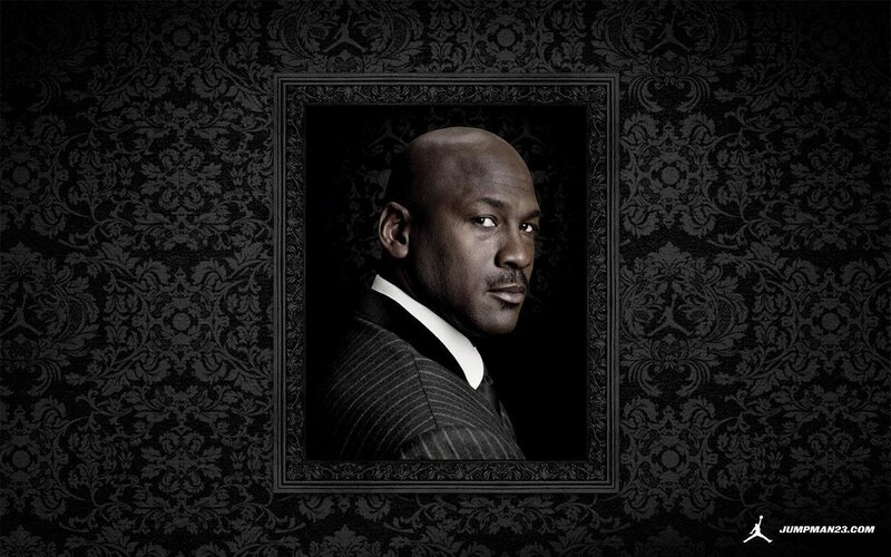 Michael Jordan portrait