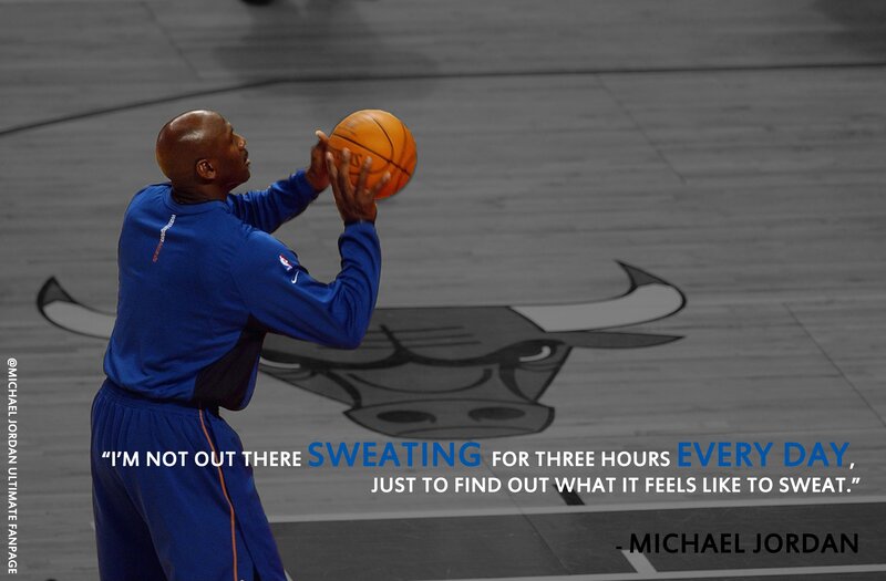 Michael Jordan quote on practice