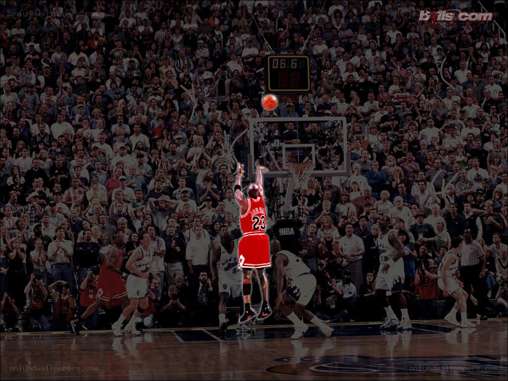 Michael Jordan shooting