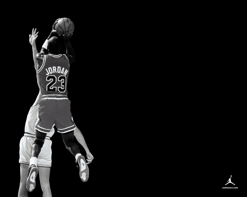 Michael Jordan shooting