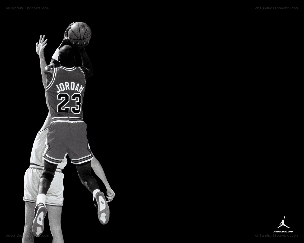 Michael Jordan shooting