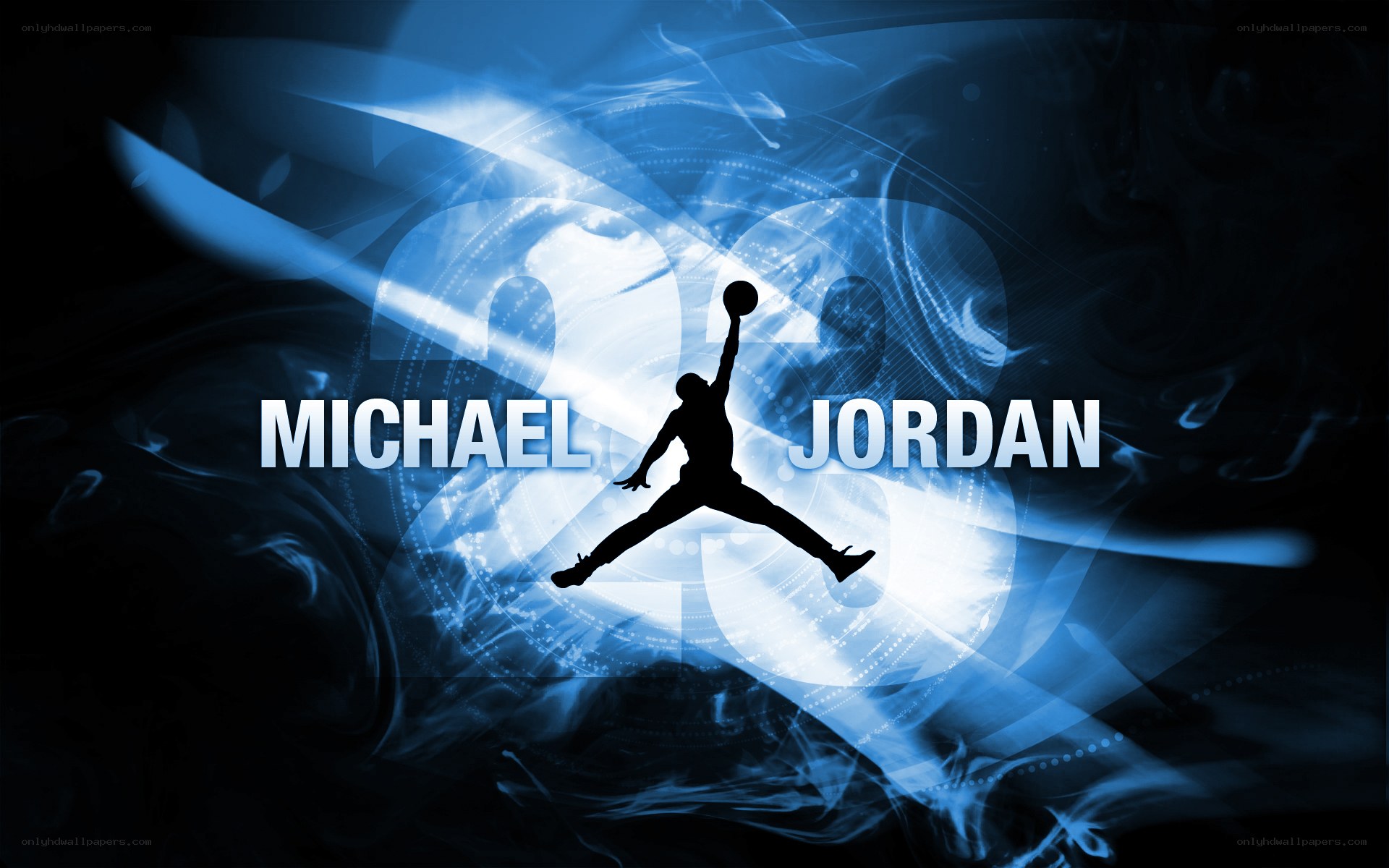 Michael Jordan silhouette artwork