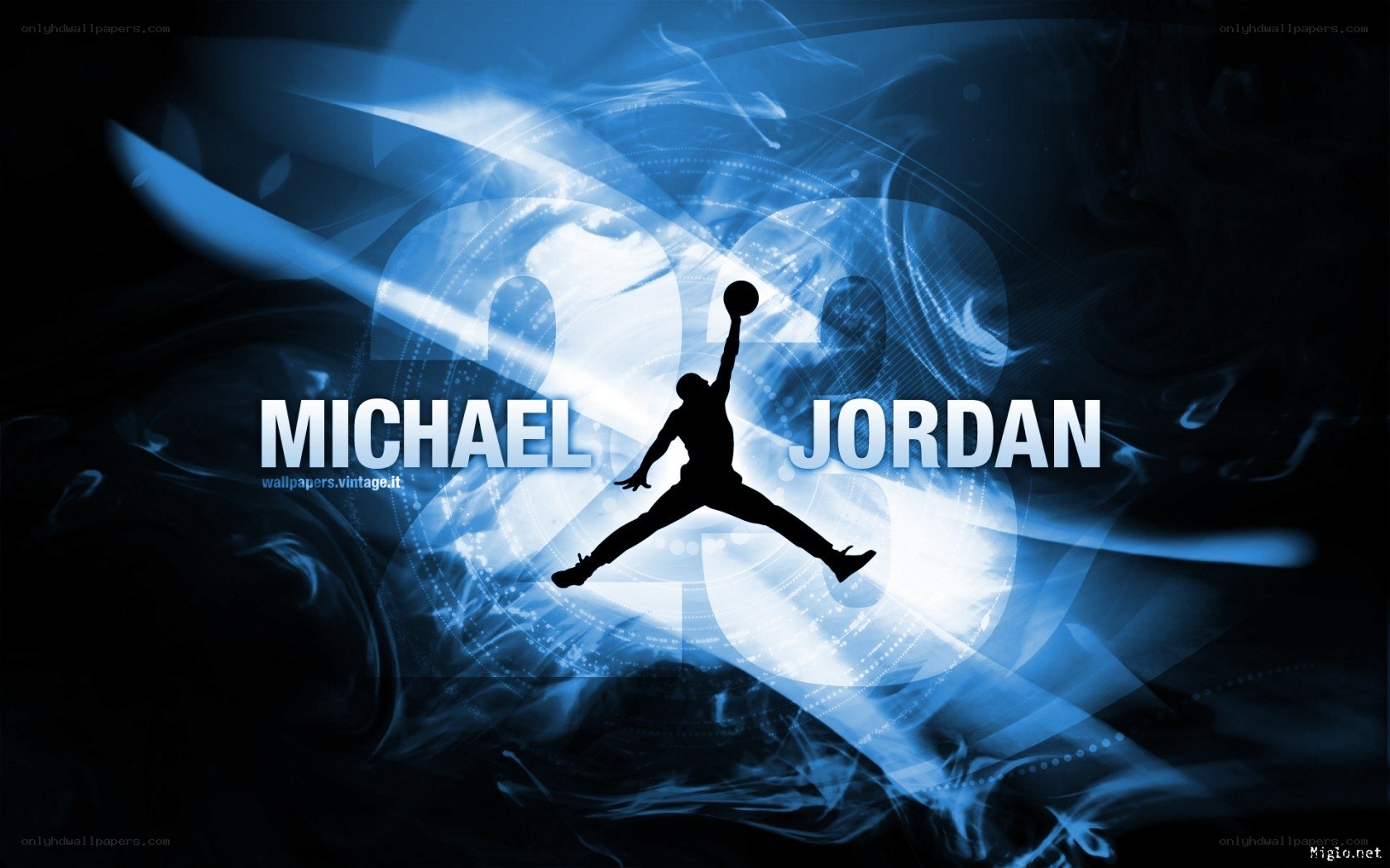 Michael Jordan silhouette wallpaper