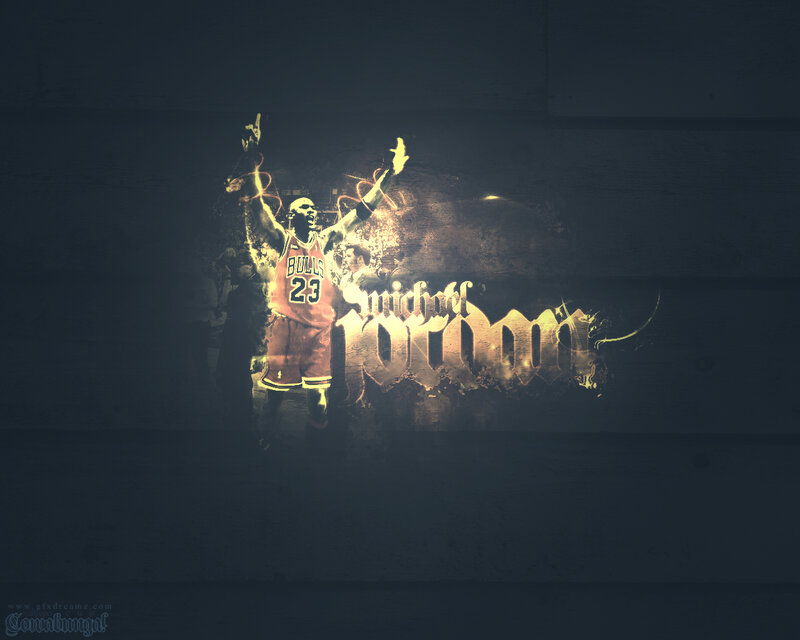 Michael Jordan tribute artwork
