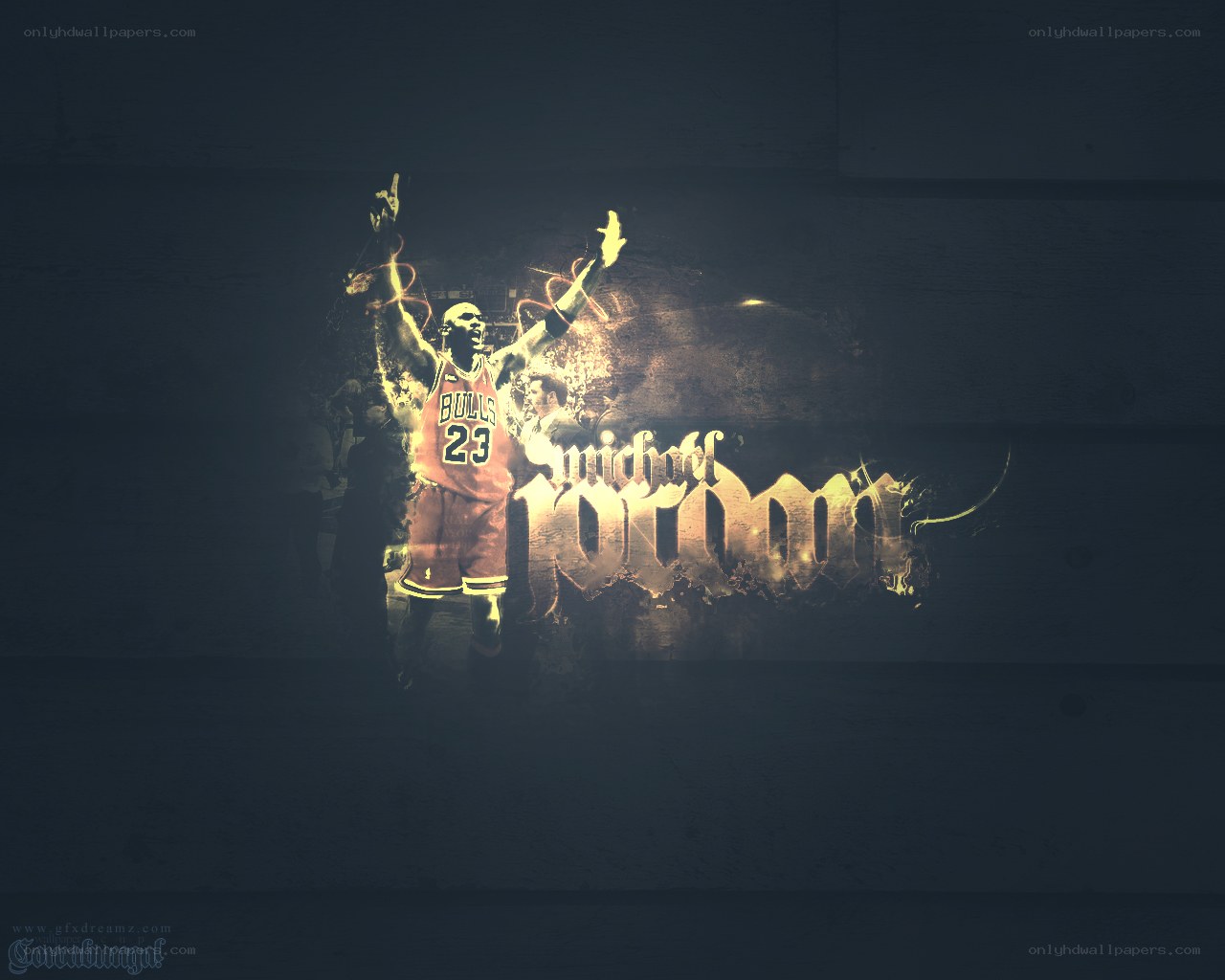 Michael Jordan tribute artwork