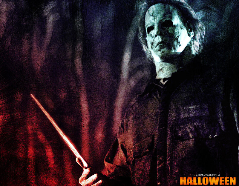 Michael Myers Holding Knife