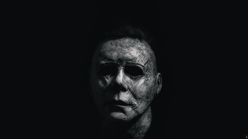 Michael Myers Mask — Black, Dramatic