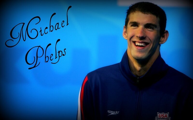 Michael Phelps Smiling