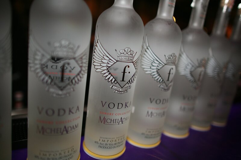 Michel Adam Vodka Bottles