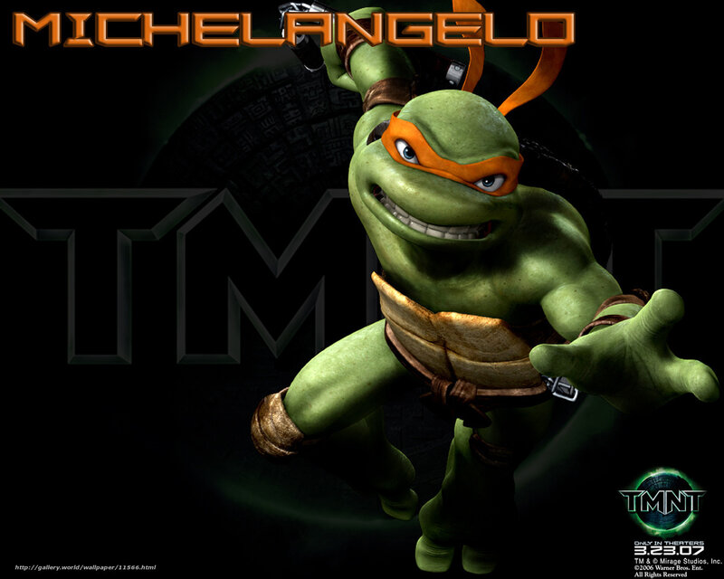 Michelangelo turtle character