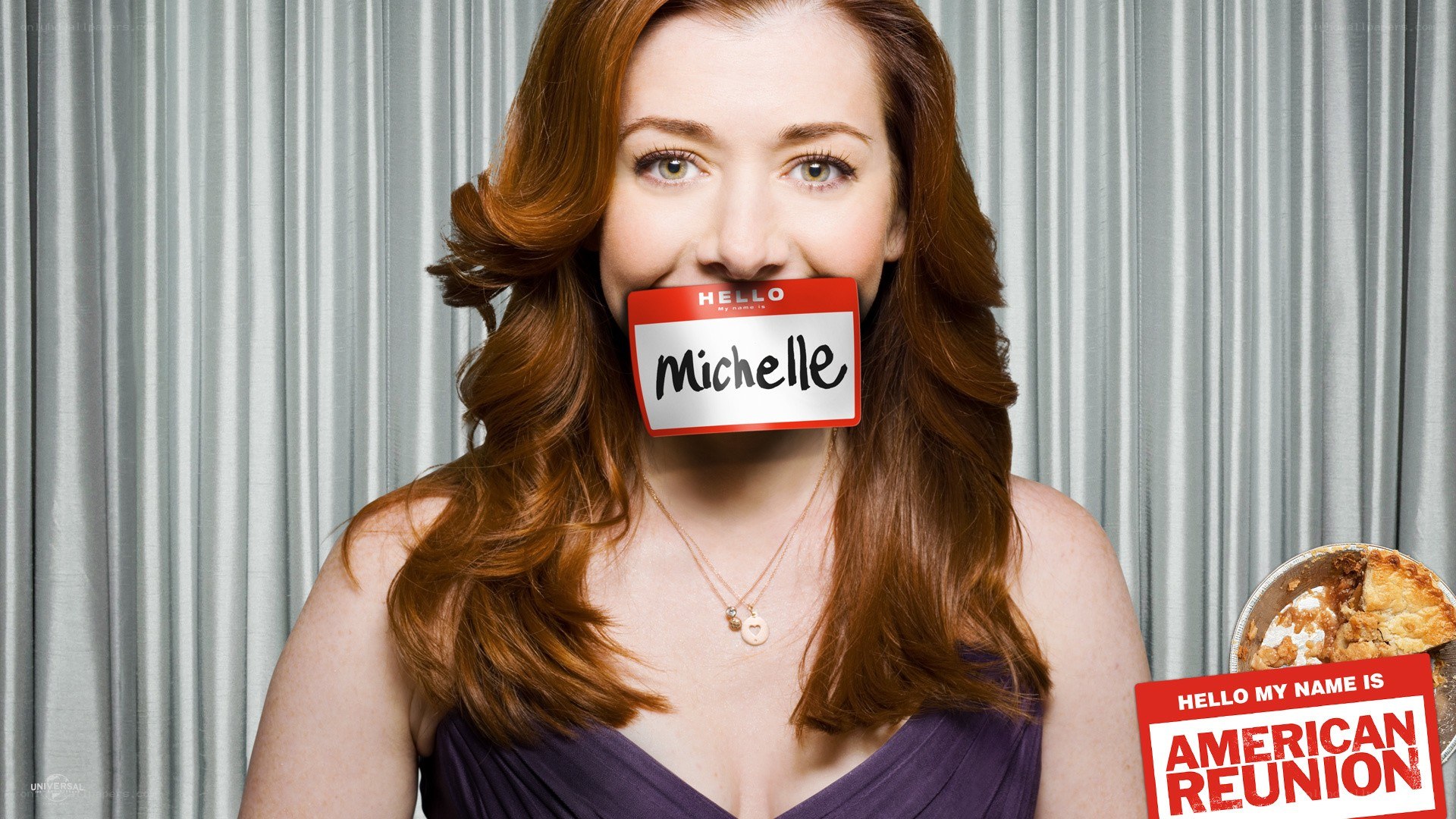 Michelle at a reunion