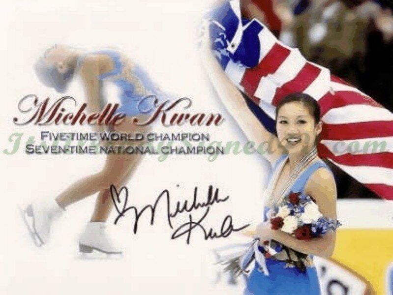 Michelle Kwan Figure Skater