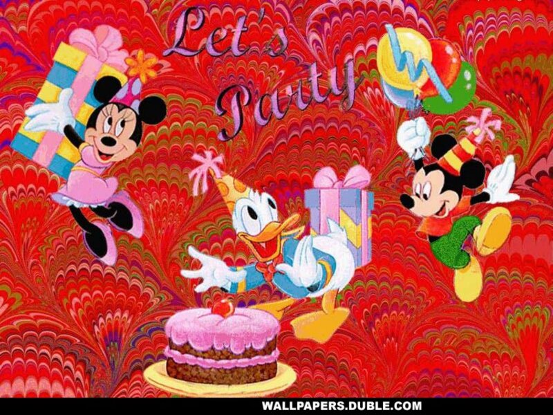 Mickey and Minnie Mouse Party