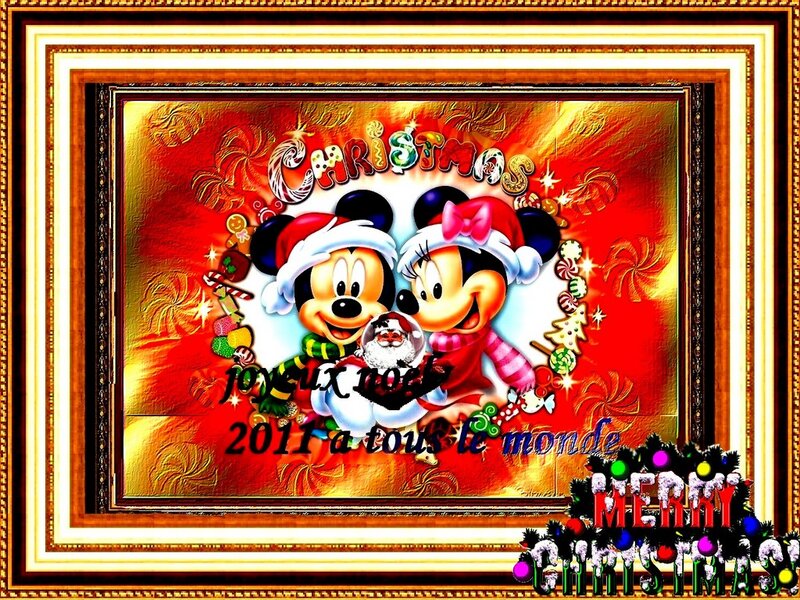 Mickey and Minnie Mouse — Red, Festive