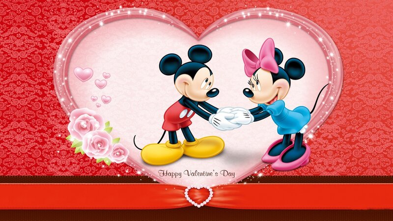 Mickey and Minnie Valentine's Day