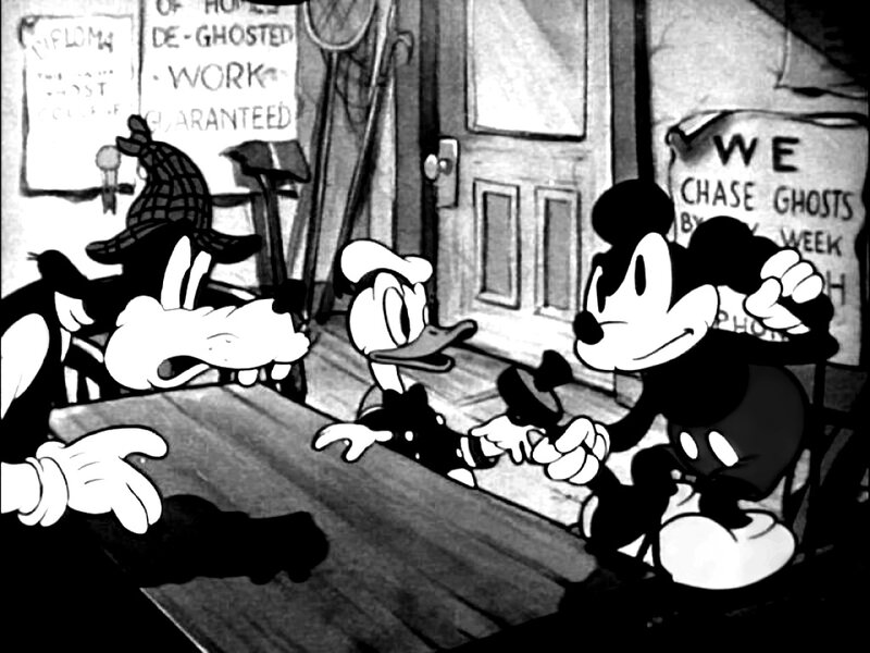Mickey Mouse and Donald Duck