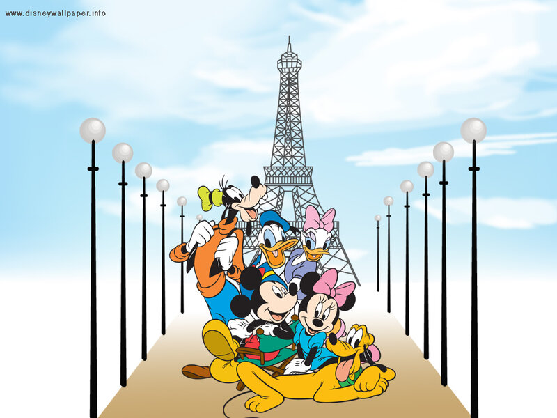 Mickey Mouse and Friends — Blue, Cheerful