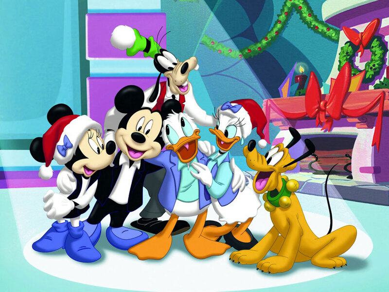 Mickey Mouse and Friends — Blue, Festive