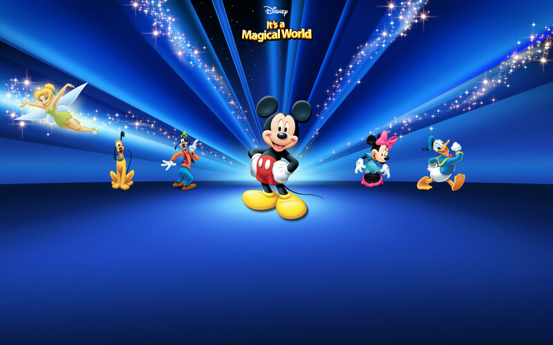 Mickey Mouse and Friends — Blue, Magical, Night