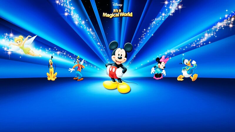 Mickey Mouse and Friends — Blue, Magical