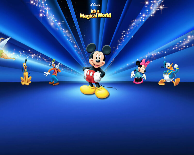 Mickey Mouse and Friends — Blue