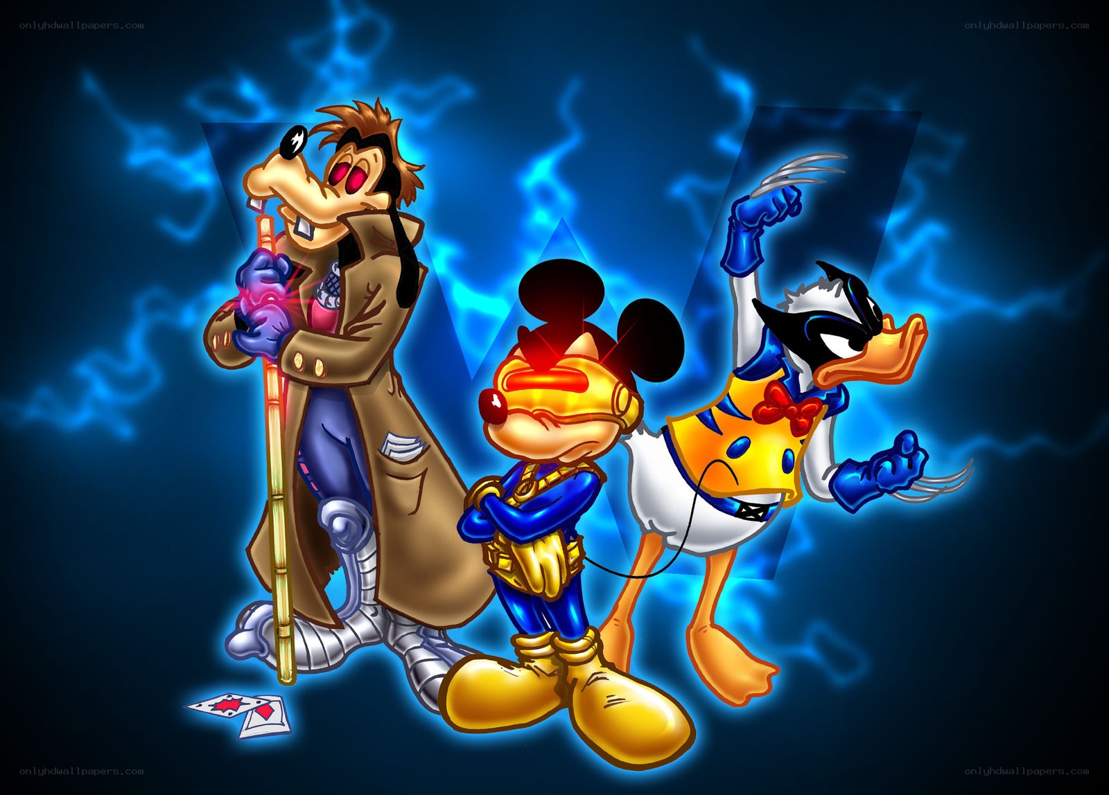 Mickey Mouse and friends in action