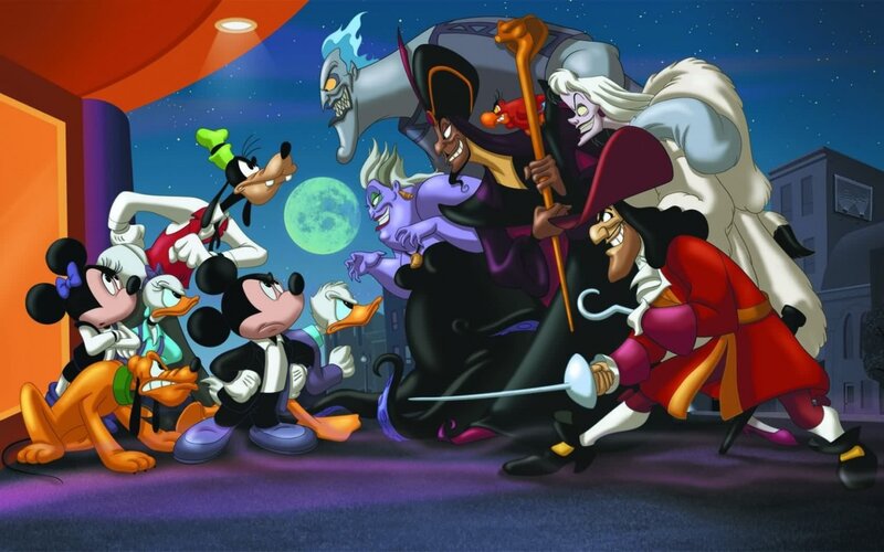Mickey Mouse and Friends — Purple