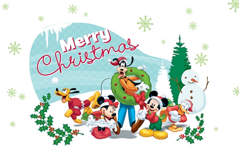 Mickey Mouse and Friends — White