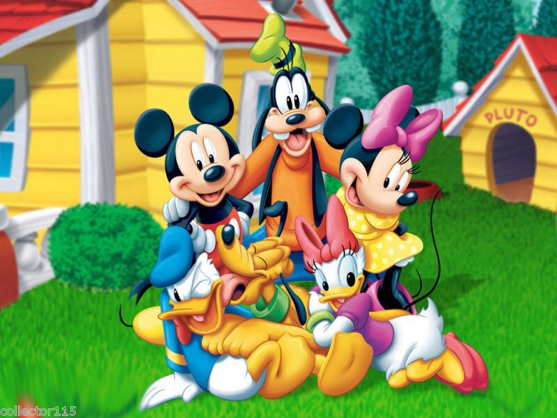 Mickey Mouse and Friends — Yellow