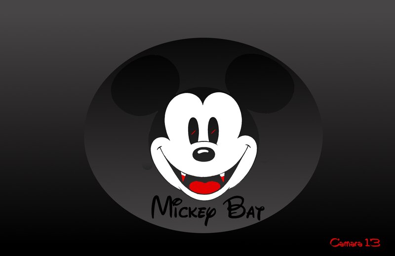 Mickey Mouse Character — Black