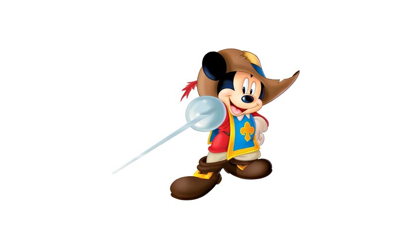 Mickey Mouse Character — Brown
