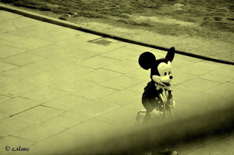 Mickey Mouse Character — Green