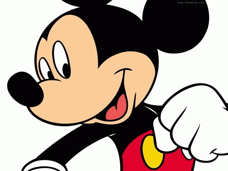 Mickey Mouse character portrait