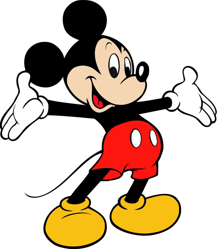 Mickey Mouse character