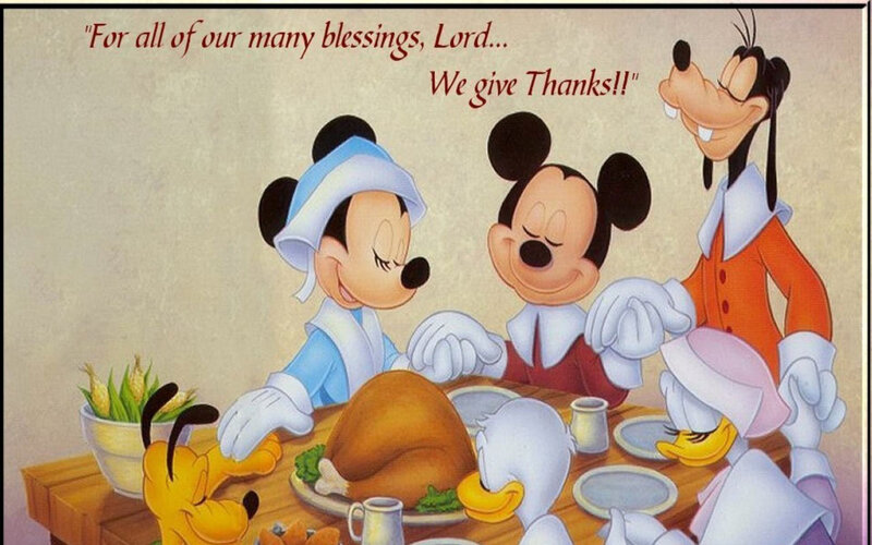 Mickey Mouse Family at Table