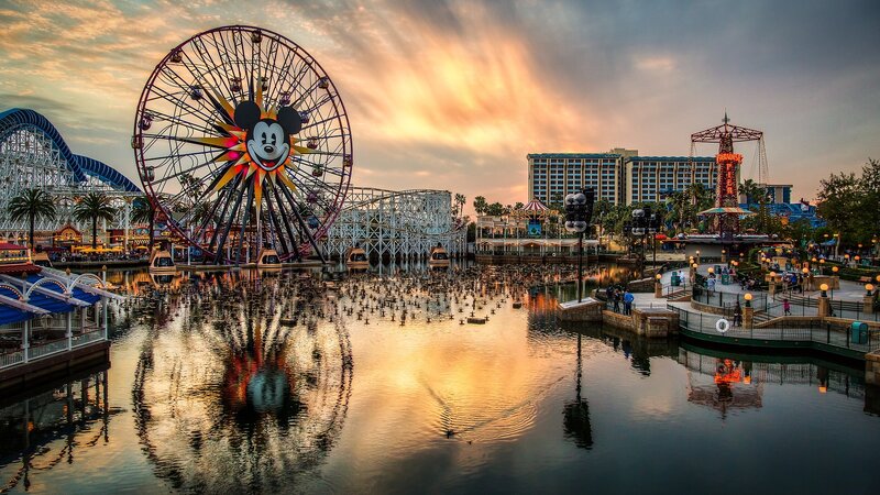 Mickey Mouse Ferris Wheel — Orange