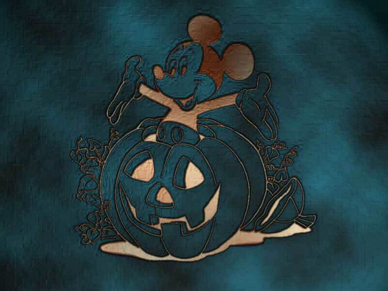 Mickey Mouse Halloween pumpkin