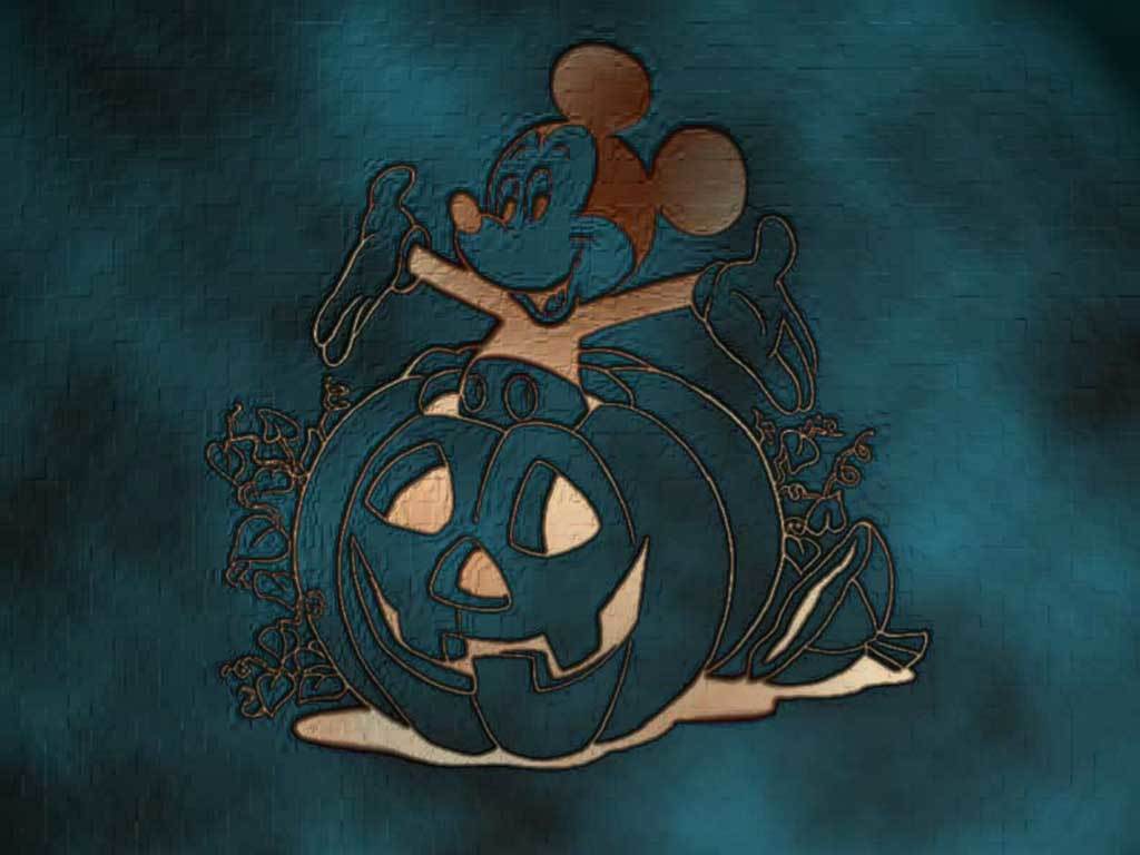 Mickey Mouse Halloween pumpkin