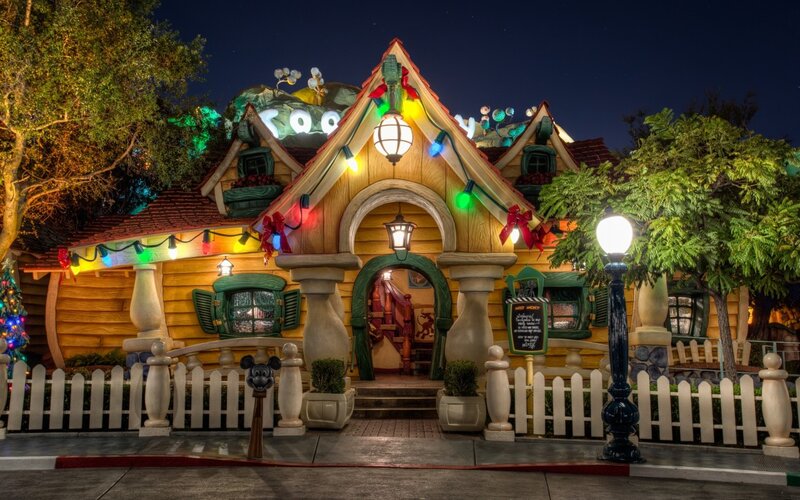Mickey Mouse House — Yellow