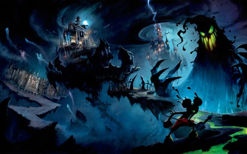 Mickey Mouse in Dark Realm — Blue