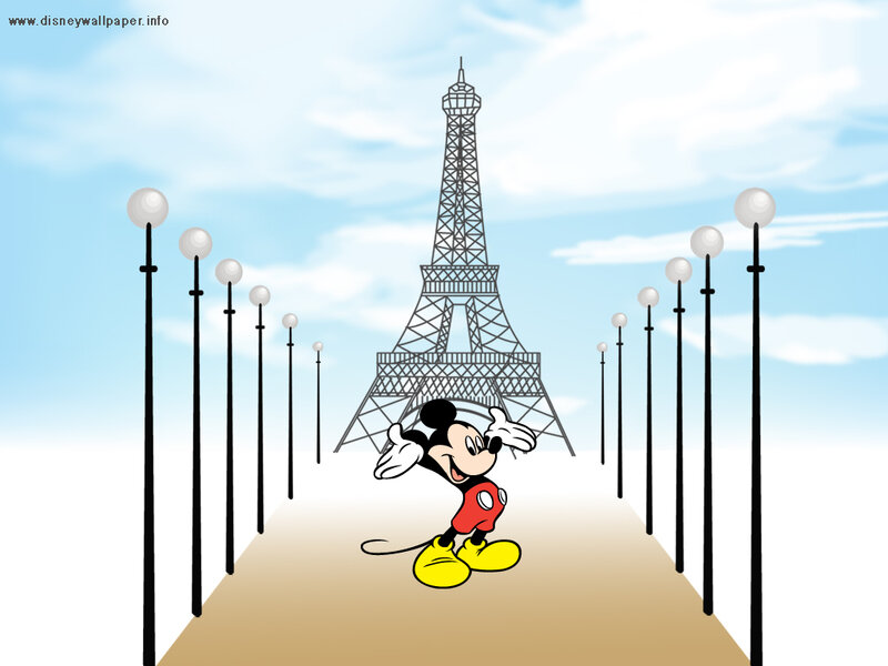 Mickey Mouse in Paris