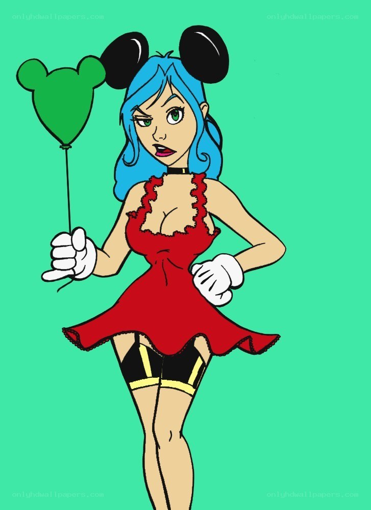 Mickey Mouse-inspired character