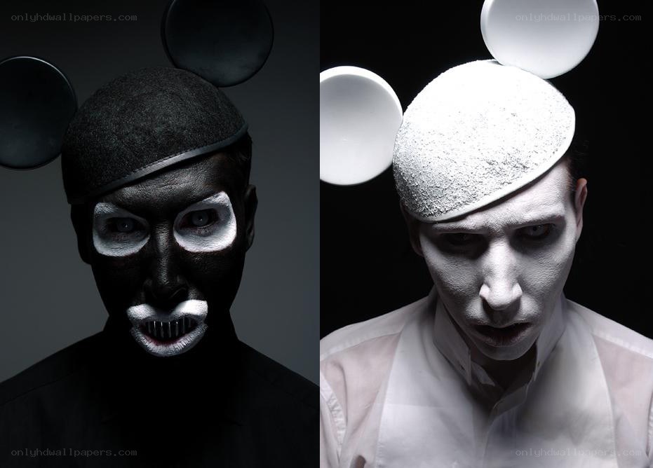 Mickey Mouse-inspired makeup art