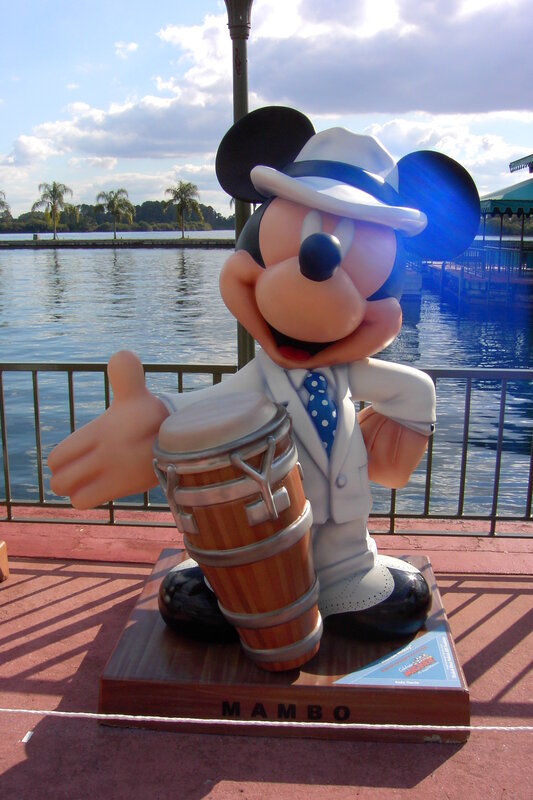 Mickey Mouse Mambo statue