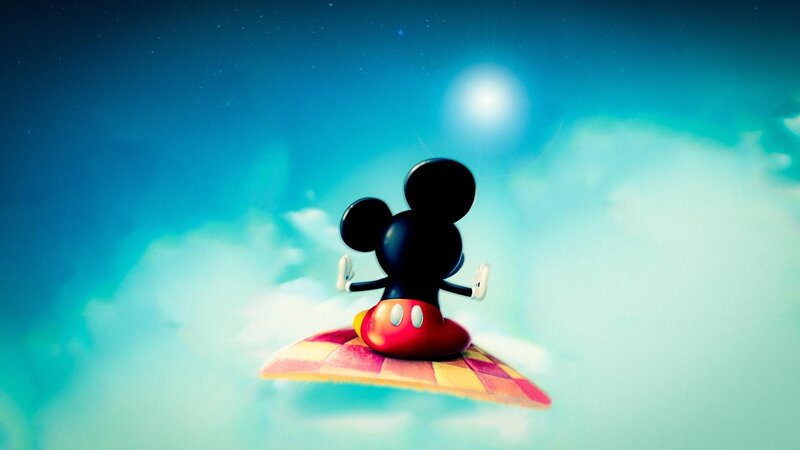 Mickey Mouse on Carpet