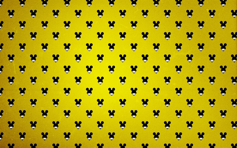Mickey Mouse pattern wallpaper