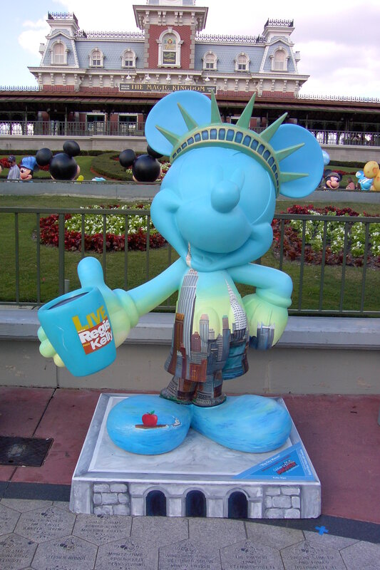 Mickey Mouse Statue at Magic Kingdom